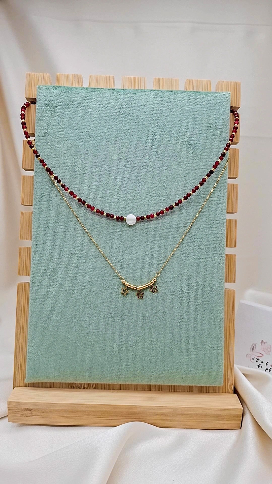Collar Trío de Estrellas