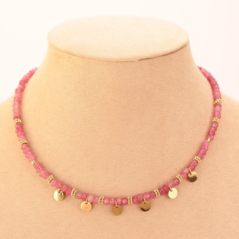 Collar Destellos Rosé