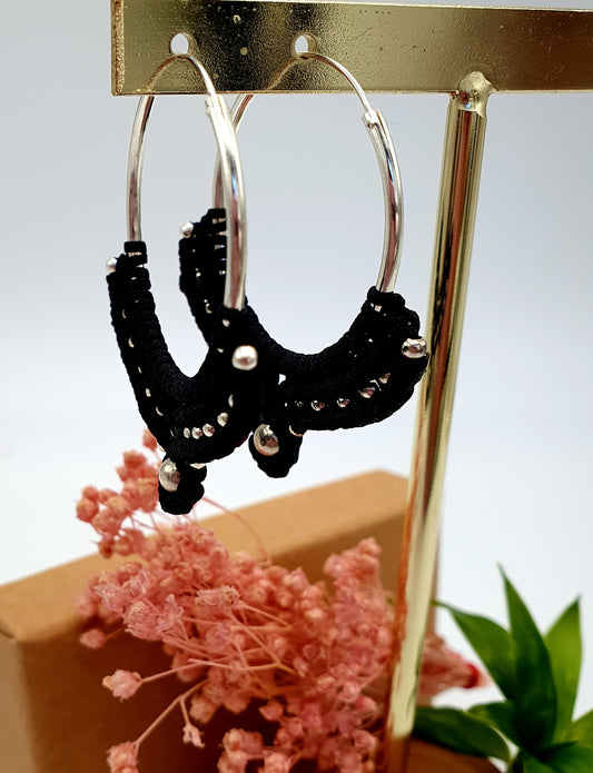 PENDIENTES TRIBALES MACRAME